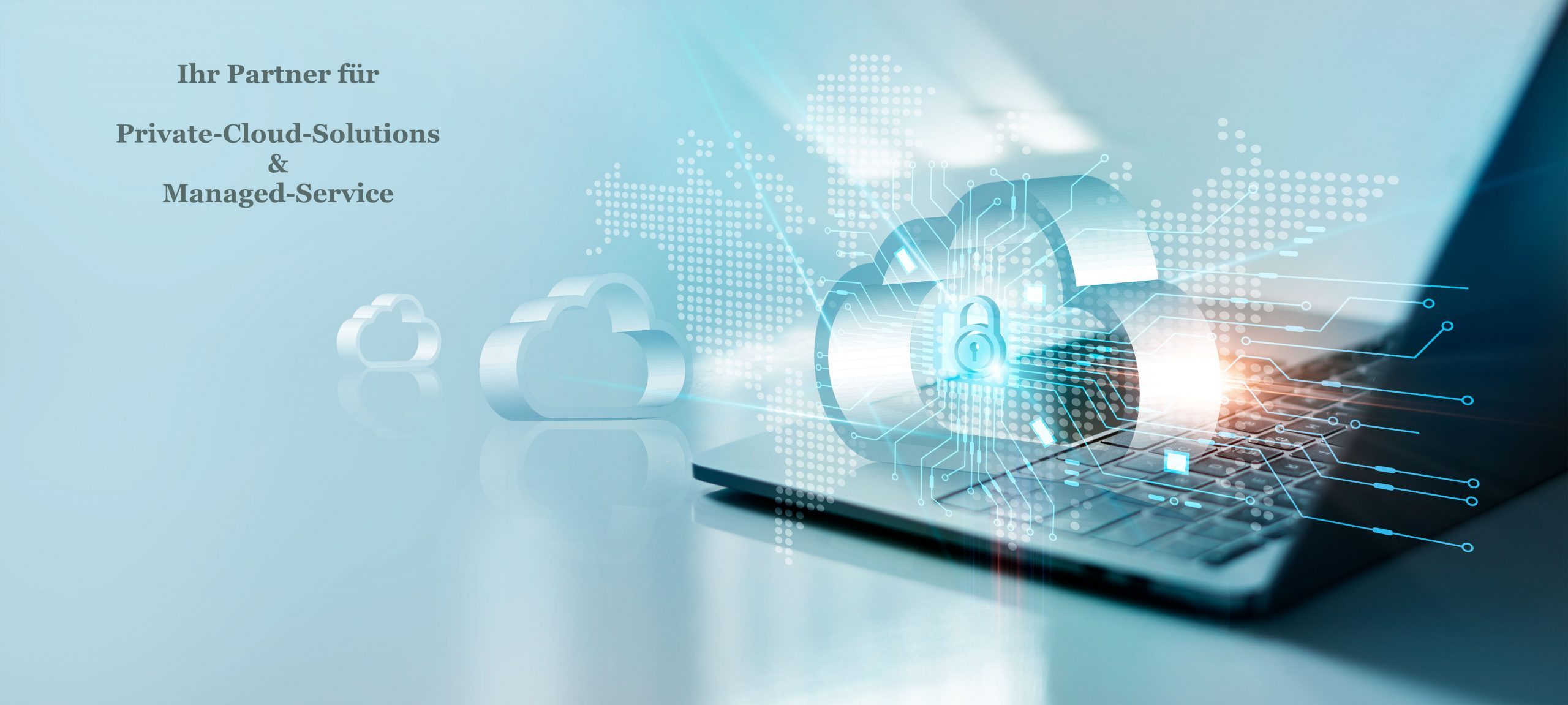 Private-Cloud-Solutions und Managed-Service Visual von VivAna